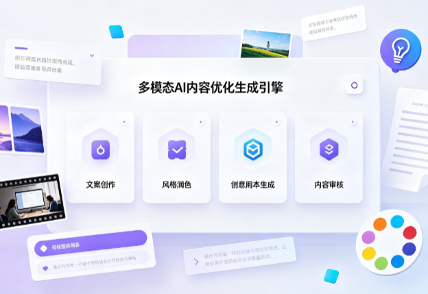 白云矿区AI智能内容优化创新 多模态生成技术丰富数字内容创作生态